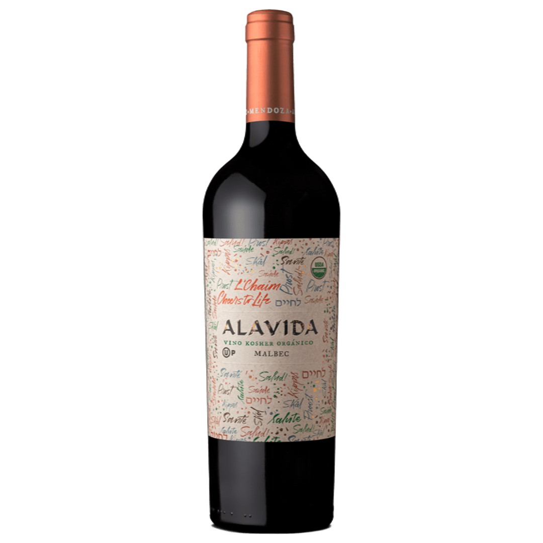 Alavida Malbec Kosher Passover Mevushal Orgánico